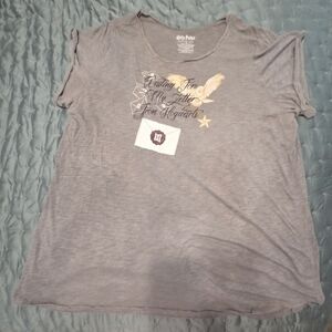 Torrid 6x Harry Potter Letter From Hogwarts Grey Sleep Tunic